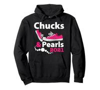 Chemise Chucks and Pearls - Chaussures Roses et Perles Sweat à Capuche