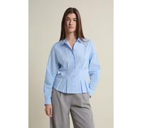 Chemise cintrée à plis plats - Cinema - M - Bleu - Femme - Etam