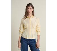 Chemise cintrée à plis plats - Cinema - S - Citron - Femme - Etam