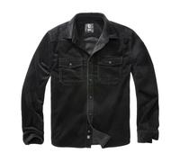 Brandit Corduroy Classic Long Sleeve Shirt Noir 5XL Homme