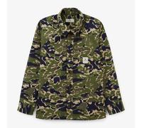 Chemise clovis garçon camouflage vert 14A