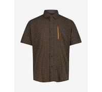 Chemise CMP Stretch Regular manches courtes noir jaune - 48