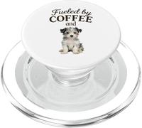 Chemise Coffee and Puppy Fueled by Coffee and Puppies PopSockets PopGrip pour MagSafe