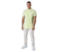 Chemise col mao bicolore Project X Paris Jaune M