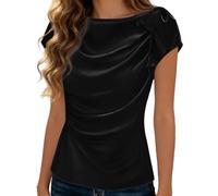 Chemise Col Volant Noire Thermolactyl sans Basic Chemises Carré Denudée Grand Boutonné Mère Paillettes Féministe Élastique Trou Attachiante Unie Bensimon Legeres Pastel