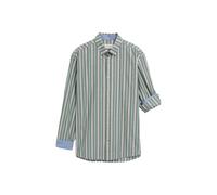 Chemise colorÃ© rayÃ© manches longues oxford Tom Tailor Vert 2XL