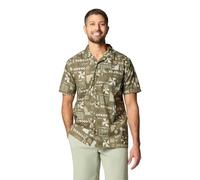 Columbia - Chemise Imprimée Manches Courtes Pine Canyon™ - Vert - Taille XXL - Homme