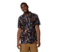 Columbia Pine Canyon™ Short Sleeve Shirt Noir XL Homme