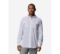 Chemise Columbia Silver Ridge Utility II à manches longues blanche - L