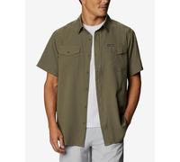 Chemise Columbia Utilizer II Solid manche courte marron vert - S