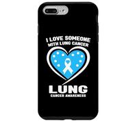 Chemise Contre Le Cancer du poumon, « I Love Someone with Lung Cancer Awareness » Coque pour iPhone 7 Plus/8 Plus