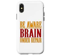 Chemise Contre Les commotions cérébrales Be Aware Brain Under Repair Coque pour iPhone X/XS