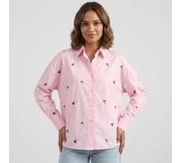 Chemise Coton Avec Broderie Cerise Oregon Femme Only
