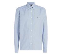Tommy Hilfiger Chemise Homme Flex Poplin Classic Regular Fit, Multicolore (Wedge Blue/Optic White), L