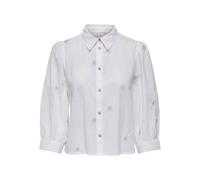Chemise courte 3/4 femme Only Candy Blanc M