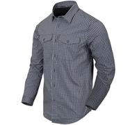 Helikon-Tex Covert Concealed Carry Chemise Hommes Urbain Phantom Grey Checkered