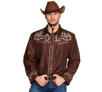 Chemise Cowboy Marron Adulte