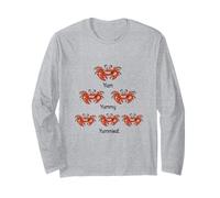 Chemise Crabe drôle Crabes Awesome Love Crabs Manche Longue