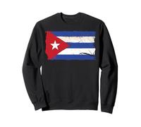 Chemise Cuba Drapeau Cubain Graphique Sweatshirt
