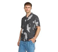 Chemise cubaine Revolution Noir M
