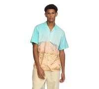 Chemise cubaine Revolution Turquoise S