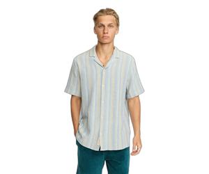Chemise cubaines rayÃ© Revolution Bleu S