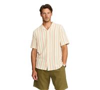 Chemise cubaines rayé Revolution Blanc S