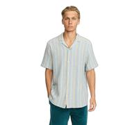 Chemise cubaines rayÃ© Revolution Bleu S