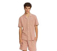 Chemise cubaines Revolution Jaquard Orange S