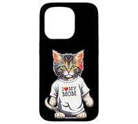 Chemise Cute Cat in I Love My Mom pour la Meilleure Maman de Chat de Tous Les Temps Coque pour iPhone 15 Pro