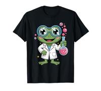 Chemise Cute Frog Scientist - T-Shirt Science Animal pour Enfants T-Shirt