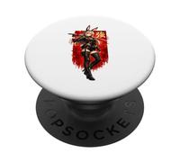 Chemise Cyberpunk Bunny Anime pour Fille, Style Manga Avant-gardiste PopSockets PopGrip Adhésif