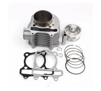 Chemise Cylindre Kit Pour SYM Pour Fiddle 2 Pour Megalo Pour Orbit Pour Symply 1 125cc 4 Temps Scooter 63mm 200cc 2V Kit Cylindre Gros Alésage Piston Joints
