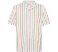 Chemise dÃ©contractÃ©e rayÃ©e KnowledgeCotton Apparel Vert XL