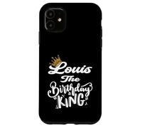 Chemise d'anniversaire Louis The Birthday King pour Hommes, garçons et Adolescents Coque pour iPhone 11