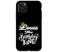 Chemise d'anniversaire Louis The Birthday King pour Hommes, garçons et Adolescents Coque pour iPhone 11 Pro Max