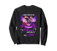 Chemise d'anniversaire Sister in Heaven, Missing My Sister My Angel Sweatshirt