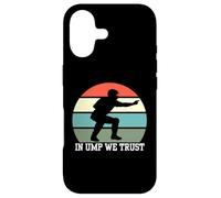 Chemise d'arbitre de Baseball Amusante in Ump We Trust Baseball Umpires Coque pour iPhone 17