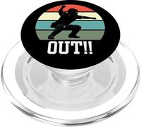 Chemise d'arbitre de Baseball Amusante, You're Out, Out!, Umpires PopSockets PopGrip pour MagSafe