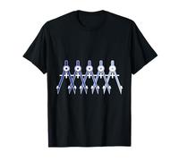 Chemise d'architecture boussole outil design architecte profession T-Shirt