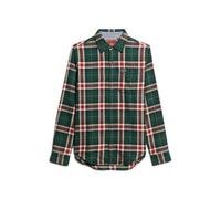 Chemise de bÃ»cheron en coton Ã manches longues Superdry Vert S