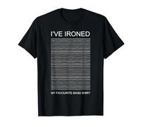Chemise de bande repassée pour fan de musique Post Punk New Wave drôle T-Shirt