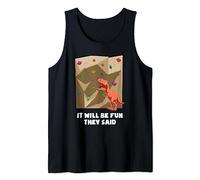 Chemise de bloc escalade et Dinosaure en cadeau Débardeur