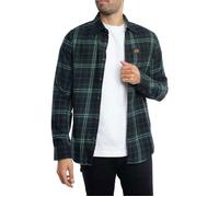 Superdry Chemise marine / vert foncé / blanc, Taille XXL