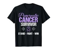 Chemise de cancer du pancréas: T-shirt de survivant du T-Shirt