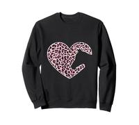 Chemise de Cheval pour Femme avec imprimé écossais Motif léopard Sweatshirt