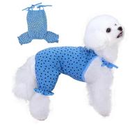 Chemise de Chien pour Petite Race, Robe d'été de Chien - Vêtements pour Animaux de Compagnie en Forme d'étoile | Jupe Harnais Confortable Chiot Mignon drôle pour la Tenue de Printemps d'été