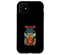 Chemise de Chirurgie Cardiaque Heart This is My Heart Fun Mens Get Well Coque pour iPhone 11