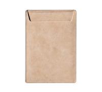 Chemise de classement Bloc-notes en cuir A4, classeur professionnel avec insert for stylo dissimulé, presse-papiers multifonctionnel for le bureau et l'école Fournitures de bureau(Pink)