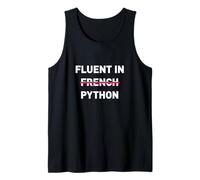 Chemise de Codage Amusante - Fluent in Python Débardeur